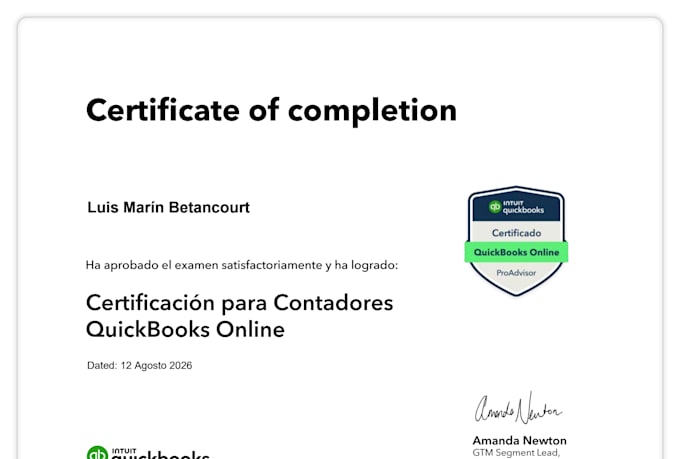 provide professional quickbooks online bookkeeping services